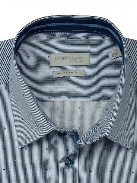 JUPITER ING MODERN FIT  2575-21142 170 LIGHTBLUE PRINTED