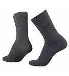 BUGATTI ZOKNI ANTRACITE 2 PACK 6702 620 SENSITIVE COMFORT TOP