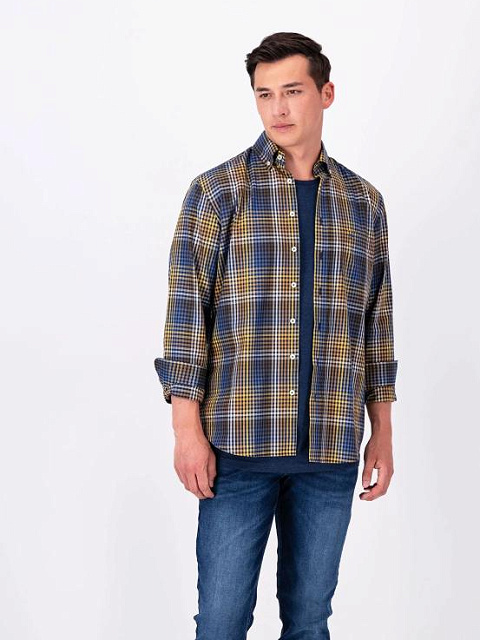 FYNCH- HATTON MODERN FIT ING 1309 8010 685 NAVY