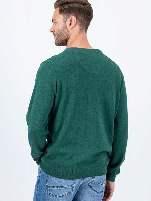 FYNCH-HATTON V-NYAK� PUL�VER 1414 211 707 DARK EMERALD