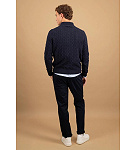 FYNCH-HATTON CIPZ�RAS NYAK� PUL�VER 1509 207 690 NAVY