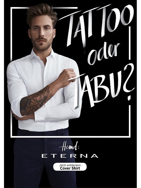 ETERNA MODERN FIT ING COVER SHIRT 8817/00 X18K