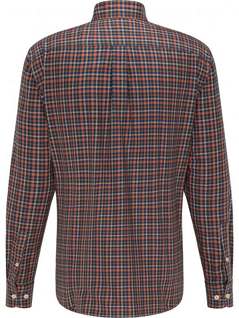 FYNCH-HATTON MODERN FIT ING 1220 8090 8091 TERRACOTTA CHECK FYNCH-HATTON MODERN FIT ING 1220 8090 8091 TERRACOTTA CHECK