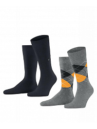 BURLINGTON ZOKNI EVERYDAY MIX  2 PACK 21044 3391