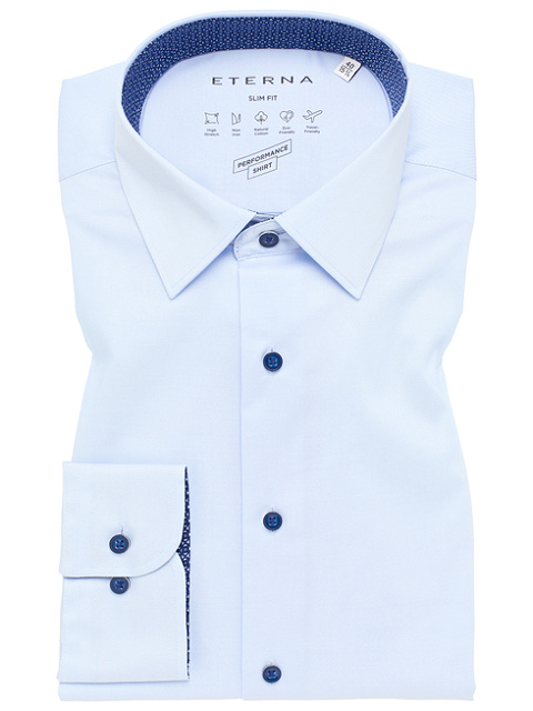 ETERNA SLIM FIT ING 4060/10 F14P PERFORMANCE SHIRT
